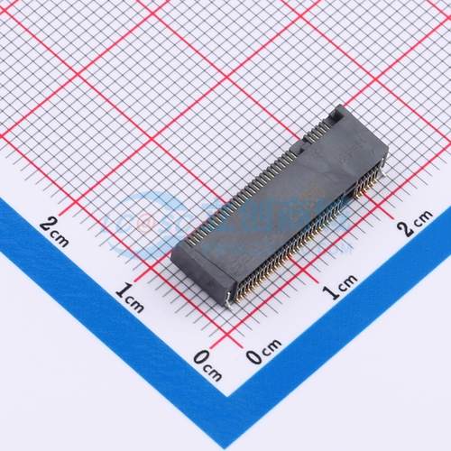 金手指连接器 APCI0106-P001A SMD,P=0.5mm,卧贴 0.5mm 67P 原装