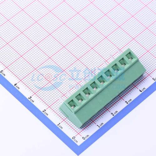 螺钉式接线端子 DB128V-5.08-9P-GN-S 插件,P=5.08mm 1x9P 原装