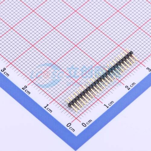 排针 X1311WV-23J-C18D27 插件,P=1.27mm 1x23P 方针 电子元器件