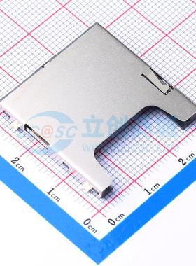 SD卡/存储卡连接器 SD-430 SMD 自弹式 标准SD卡 卡座 3mm 标准SD