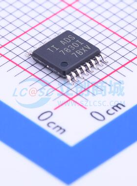 模数转换芯片ADC ADS7830IPWT TSSOP-16 原装正品 电子元器件配单
