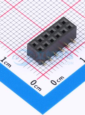 排母 XDM200-2-06-S-4.3-G0 SMD,P=2mm 2x6P 方孔 电子元器件配单