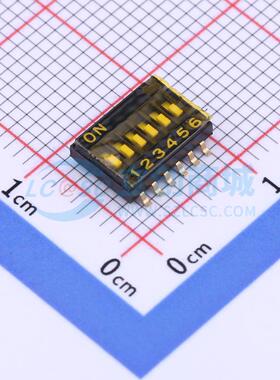 拨码开关 QHPS06ER SMD 原装正品 电子元器件配单