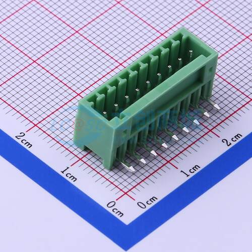 插拔式接线端子 KF2EDGR-2.5-9P 弯插,P=2.5mm 板端/插座-闭口 1x