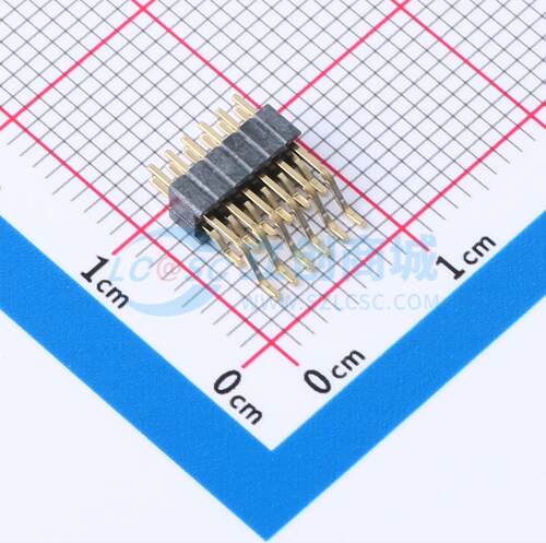 排针 GPED201-0602A001C1BC SMD,P=1.27mm,卧贴 2x6P 电子元器件