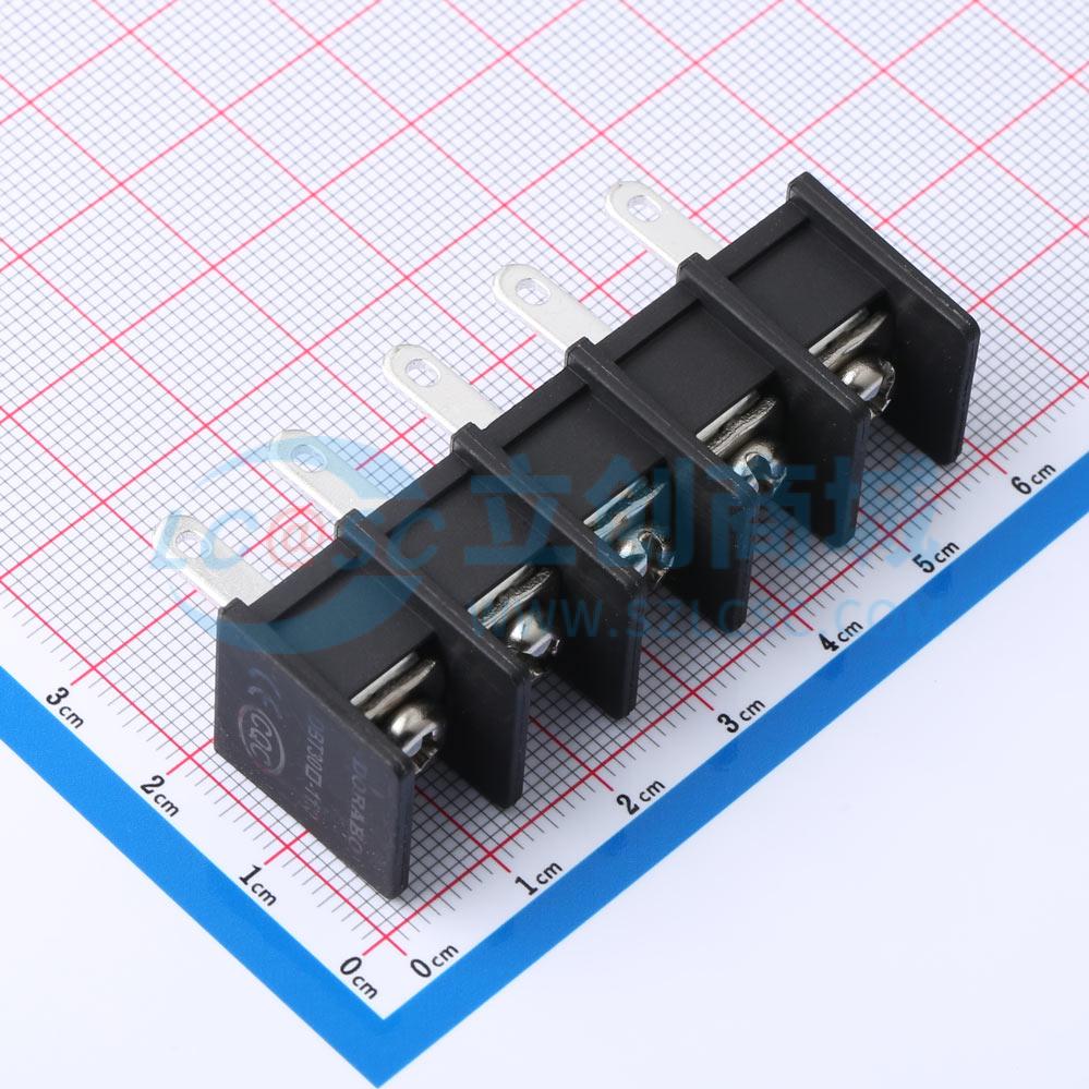 栅栏式接线端子 DBT30H-11.0-5P-BK-P 插件,P=11mm 电子元器件