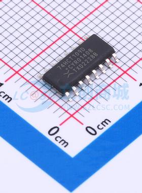 触发器 74HCT109D,653 SOP-16 原装正品 电子元器件配单