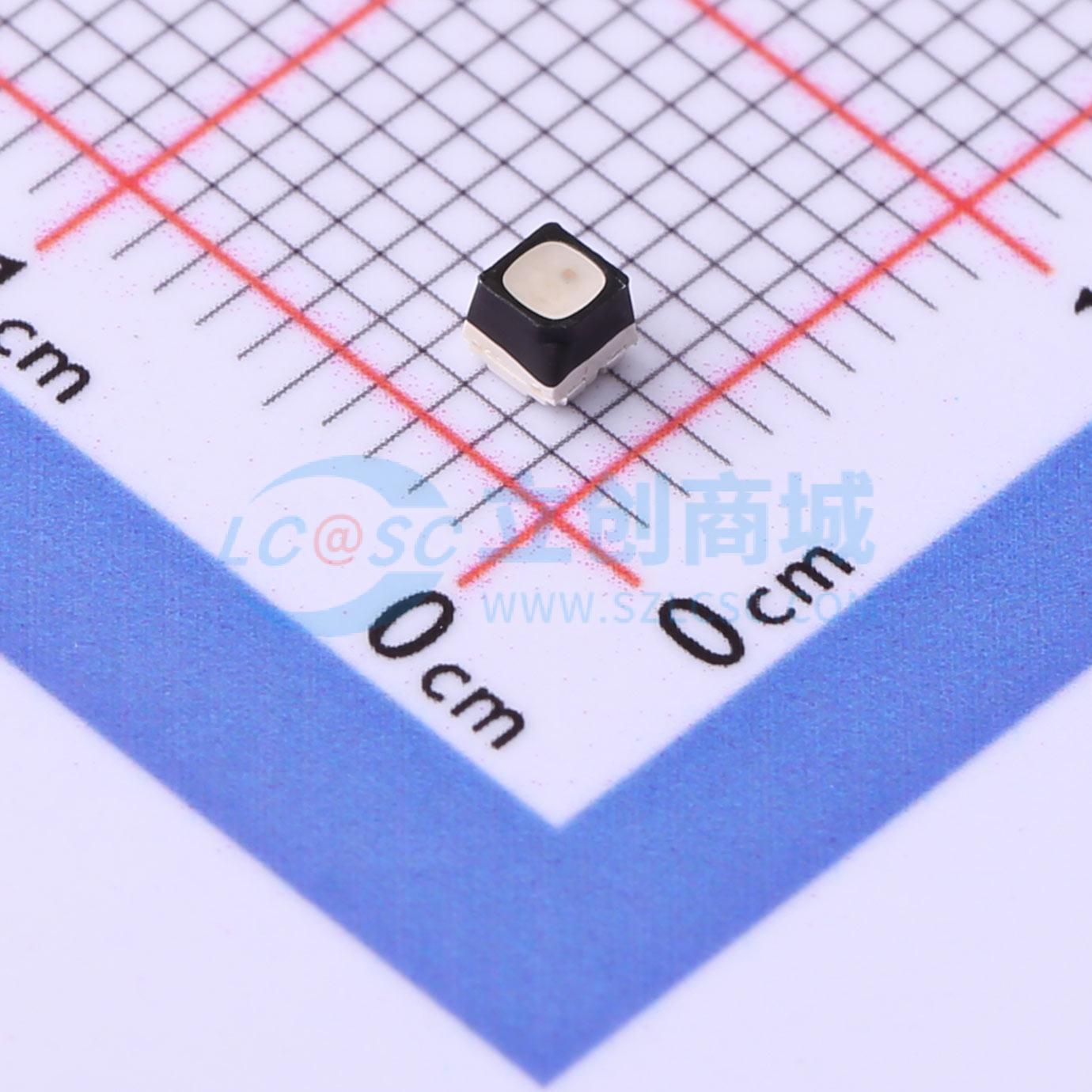 10个 发光二极管/LED ASMB-KTF0-0A306 SMD-4P,2x2.2mm 电子元器