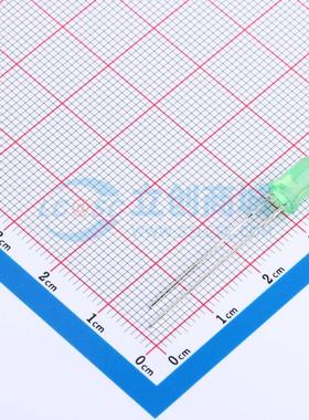 50只 发光二极管/LED NFD5408UGD 翠绿色 插件,D=5mm 电子元器件