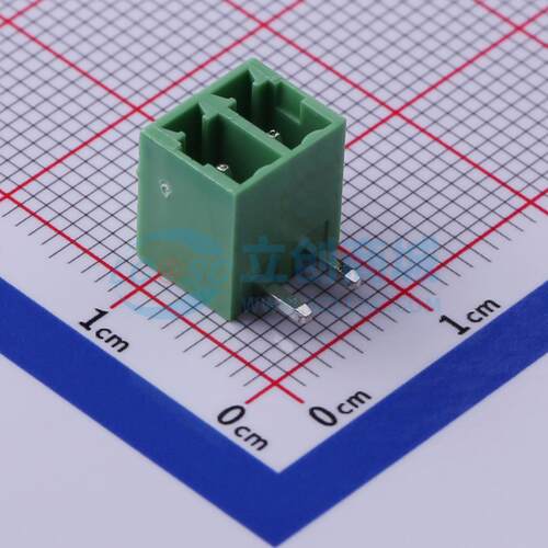 插拔式接线端子 15EDGRC-3.81-02P-14-00A(H) 弯插,P=3.81mm 板端