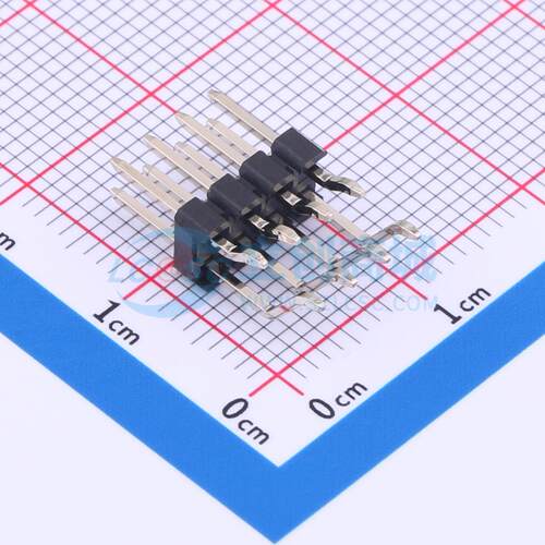 排针 PZ254-2-04-WS SMD,P=2.54mm 2x4P 方针 电子元器件配单