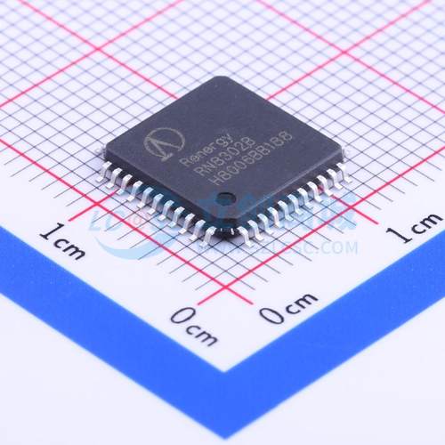 电能计量芯片 RN8302B LQFP-44(10x10) 原装正品 电子元器件配单