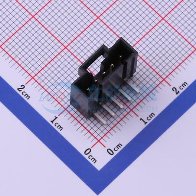 线对板针座 705530004 弯插,P=2.54mm 1x5P 弯插 电子元器件配单