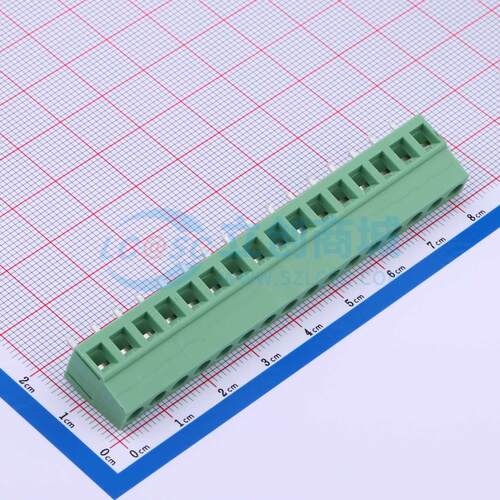 螺钉式接线端子 DB128V-5.08-16P-GN-S 插件,P=5.08mm 电子元器件
