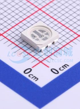 10个 发光二极管/LED HL-AF-5060S22OC-3-S1-THL 橙色 SMD5050 原