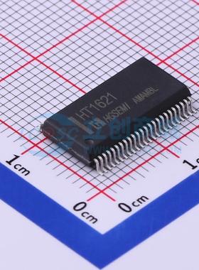 LCD驱动 HT1621 SSOP-48-300mil 原装正品 电子元器件配单