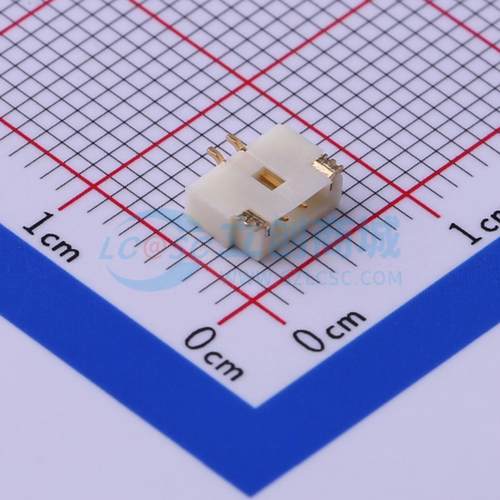 线对板针座 A1255WR-S-02PD02 SMD,P=1.25mm,卧贴 1x2P 卧贴 原装