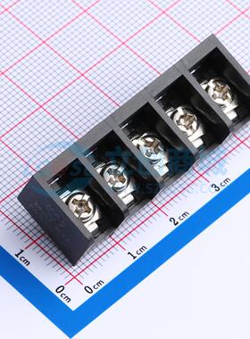 栅栏式接线端子 MXHB825-8.25-05P-BK01-Cu-S-A 插件,P=8.25mm 直
