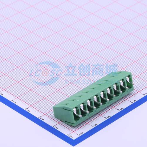 螺钉式接线端子 DB128V-5.0-9P-GN-S 插件,P=5mm 1x9P 电子元器件
