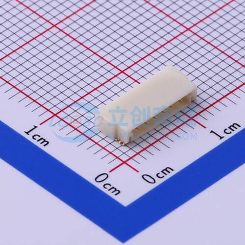 线对板针座 A1255WR-S-06PD02 SMD,P=1.25mm,卧贴 1x6P 卧贴 原装