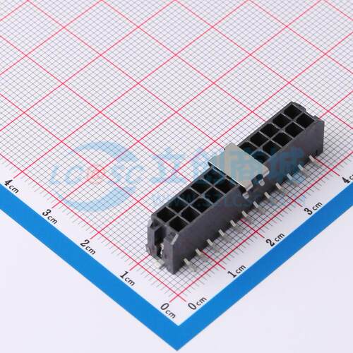 线对板针座 HC-MX3.0-2*12ALT-05 SMD,P=3mm 2x12P 立贴 原装正品