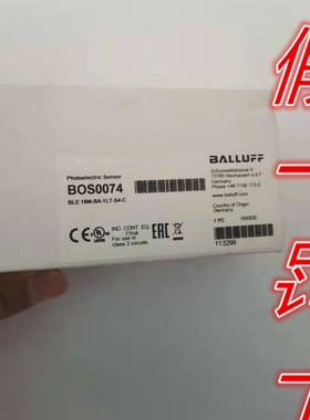 BOS0074 BLE 18M-BA-1LT-S4-C巴鲁夫对射型传感器
