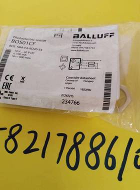原装正品BALLUFF巴鲁夫BOS01CF漫反射型传感器BOS 18M-PA-RD20-S4
