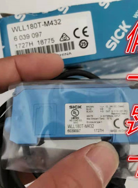 德国SICK西克光纤放大器WLL180T-M432 6039097全新原装正品PNP