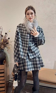 百搭洋气显瘦休闲外套女潮5861 时尚 欧洲站2025冬季 新款