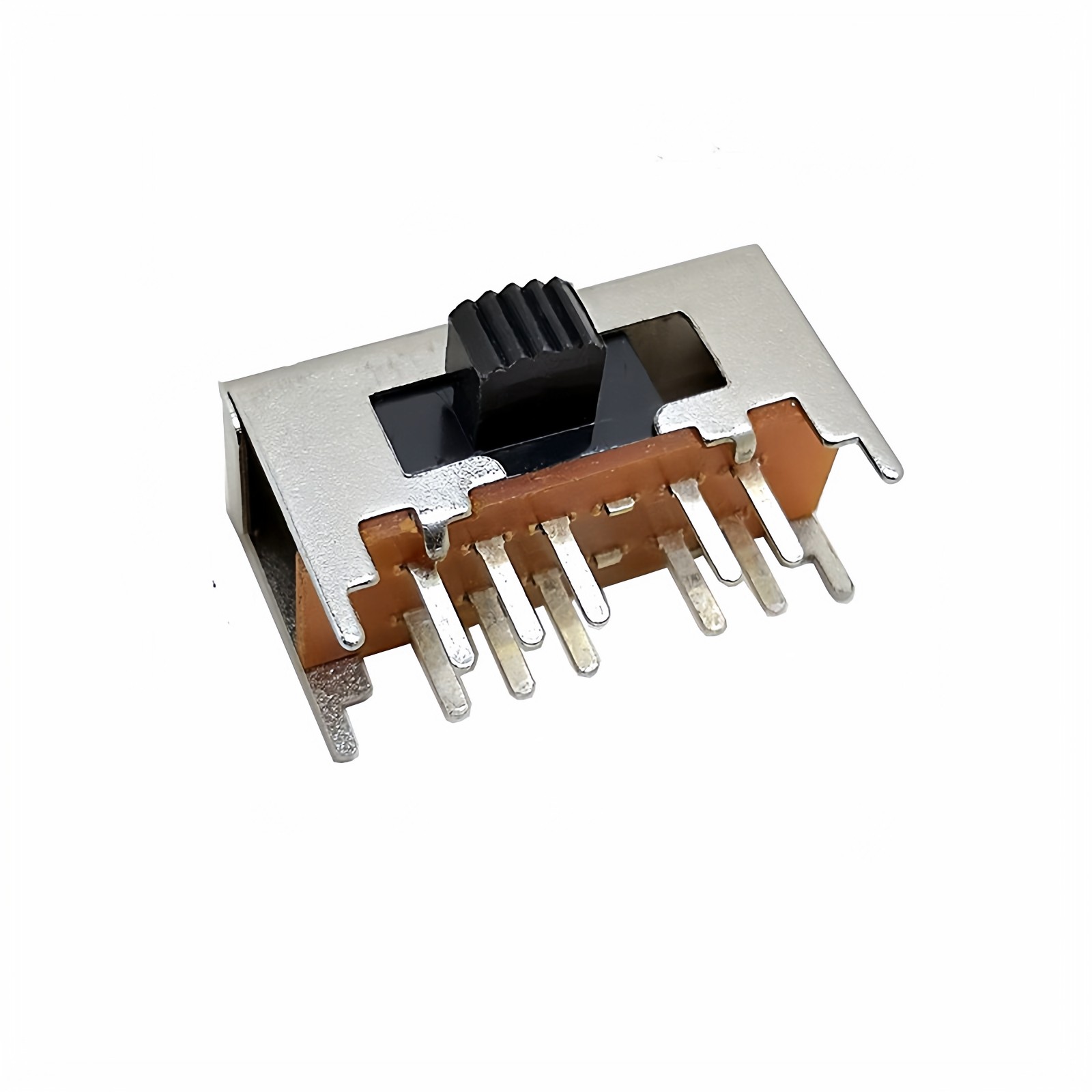 侧拨双排四档十脚拨动开关卧式4档10脚滑动开关双极四位拨码开关,电子元器件市场,拨动开关,淘宝优惠券,粉丝福利购,淘宝优惠卷