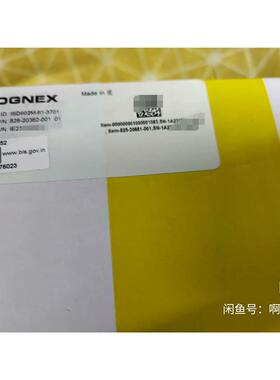 康耐视智能深度学习工业相机ISD902M-61-3701。C