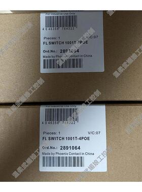 2891064菲尼克斯交换机 FL SWITCH 1001T