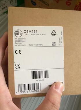 全新原装正品IFM易福门O3M151 3D传感器，德国制造，