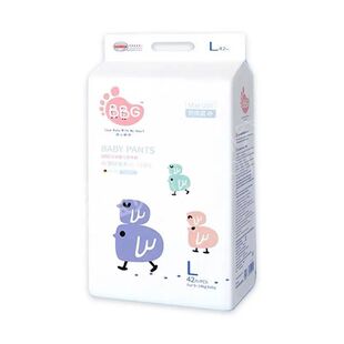 BBG变频蓝心丝薄拉拉轻柔纸尿裤nbsmlxlxxl拉拉裤夏季超薄尿不湿