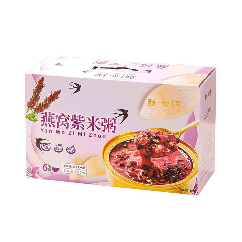 燕窝粥免煮即食紫米燕麦粥