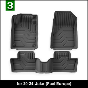适用于20-24款日产Nissan Juke汽车脚垫耐脏全包围tpe脚垫尾箱垫
