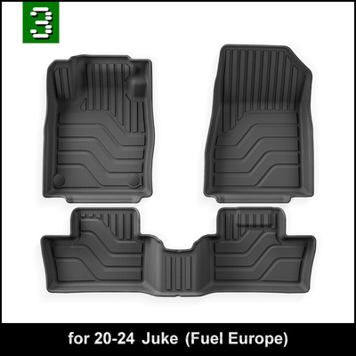 适用于20-24款日产Nissan Juke汽车脚垫耐脏全包围tpe脚垫尾箱垫