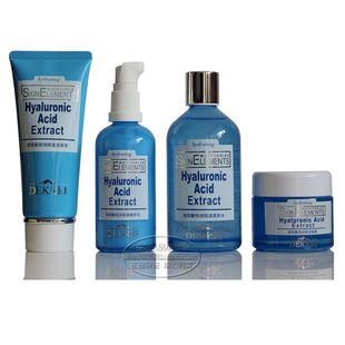 迪凯瑞玻尿酸恒润保湿补水柔肤水乳液面霜眼霜洗面奶洁面膏正品