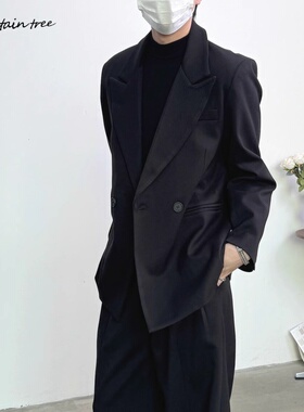 mountain tree版型chao正!西装外套免烫高级感百搭气质休闲西服