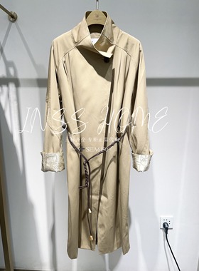 现货速发卡芙芮2024秋新款国内专柜正品代购风衣4C107001吊979