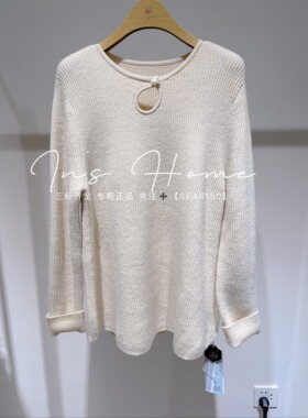 拍下改价 卡芙芮正品国内代购2024冬长袖套头针织衫4D204017--579