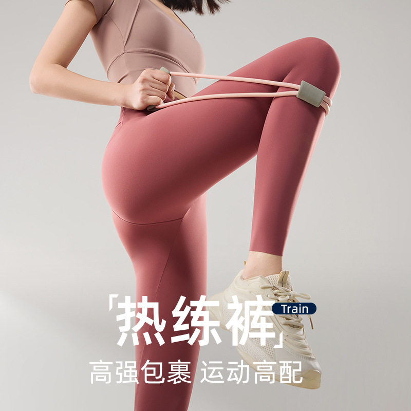 口袋运动瑜伽裤九分夏季高腰鲨鱼裤女可外穿打底裤薄款显瘦紧身裤