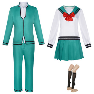 燃堂力主角齐木楠雄的灾难cos服海藤瞬学员校服cosplay万圣节套装