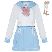 永劫无间COS服胡桃cosplay服水手服学院风春日序曲晨风JK角色扮演