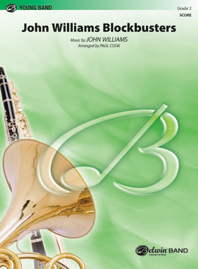 管乐John Williams Blockbusters约翰·威廉姆斯2.0级总分谱MP3