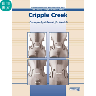 Cripple mp3 弦樂團(tuán) 撥弦練習(xí) 總譜 分譜 初級 克里普爾溪 Creek