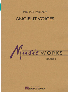 【管乐团】古老的声音 Ancient Voices 初级管乐合奏总谱分谱 MP3