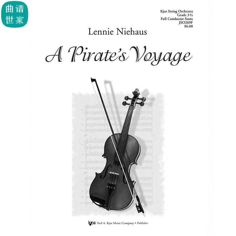 弦乐团 海盗远航Pirate's Voyage, A 2.0级弦乐重奏总谱分谱 MP3