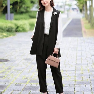 日单Viola e Viola原单女款气质通勤直筒西装裤271667(没上衣)