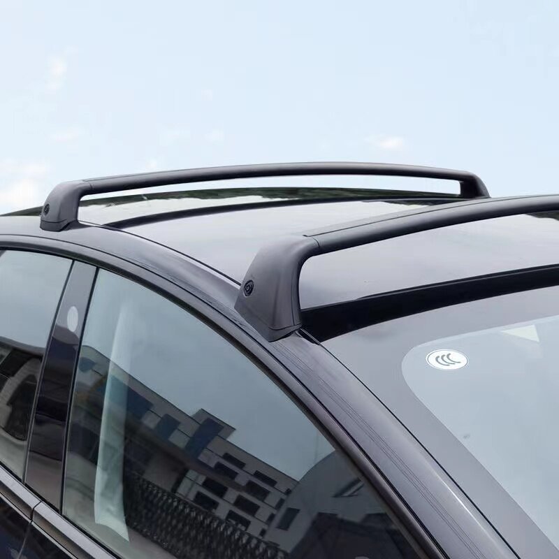 适用于特斯拉Model3旅行行李架铝合金车顶横杆固定支架改装配件